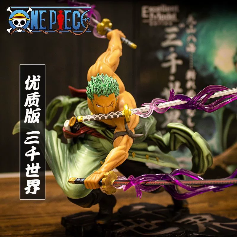 Фигура-анимешный шарж One Piece ручная модель три тысячи миров Саурон Лувия Ша-Зи Аисо корпус модель украшение подарок
