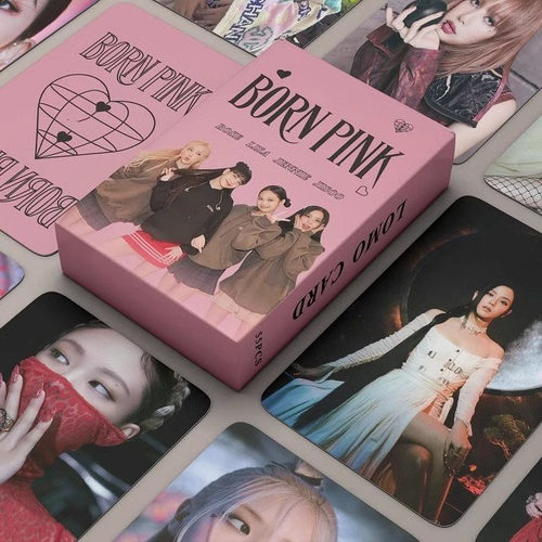 blackpink小卡粉墨周边
