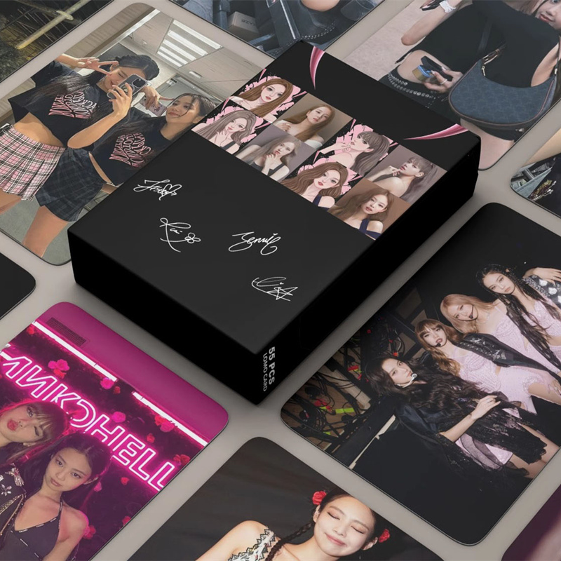 blackpink小卡bornpink专辑小卡LISA JENNIE JISOOROSElomo卡周边