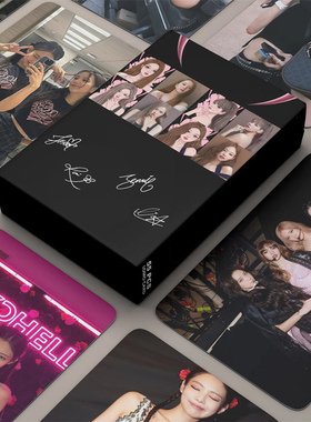 blackpink小卡bornpink专辑小卡LISA JENNIE JISOOROSElomo卡周边