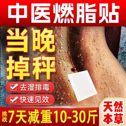 排湿毒瘦身胖子减肥减脂去油肥胖