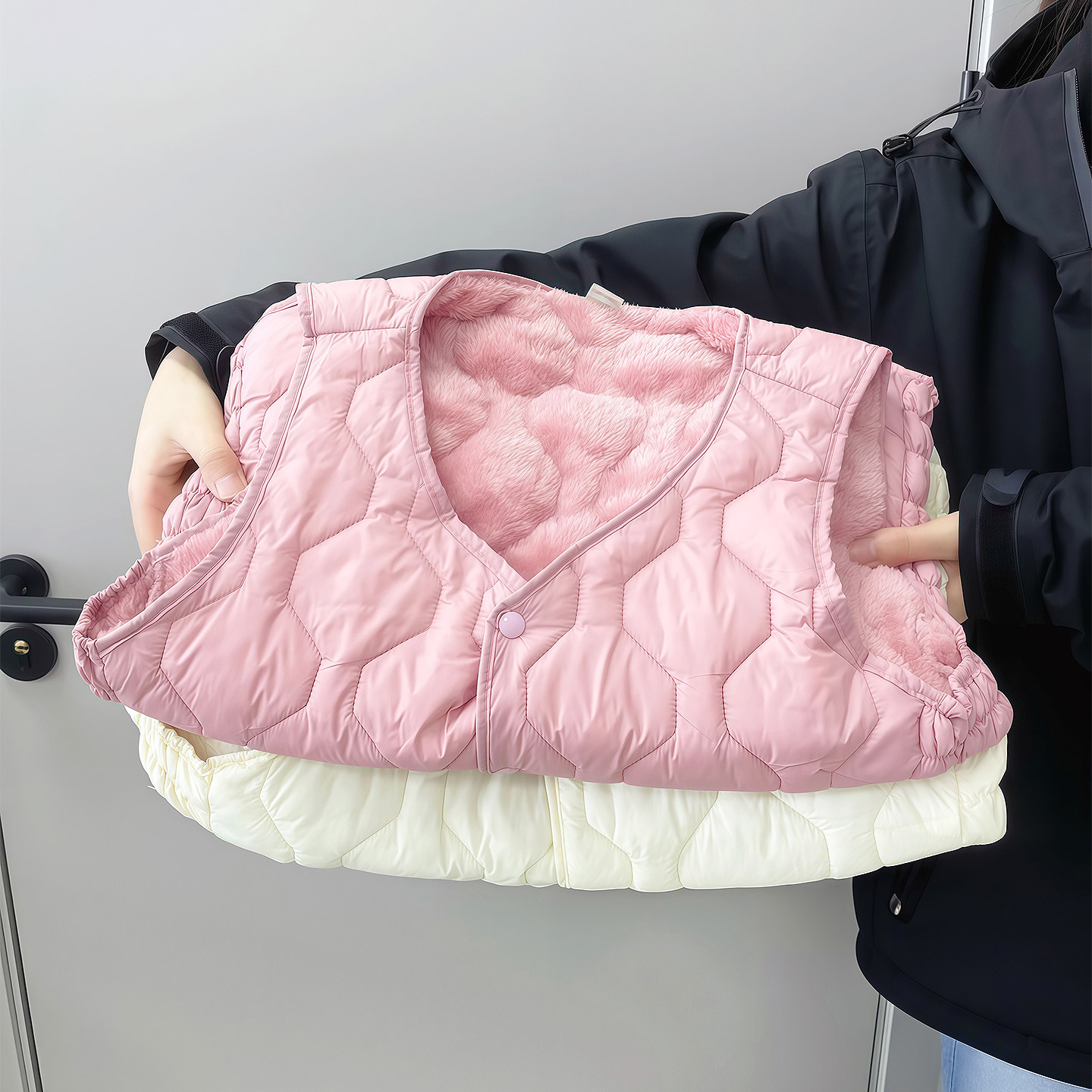 保暖马甲背心女冬季加厚坎
