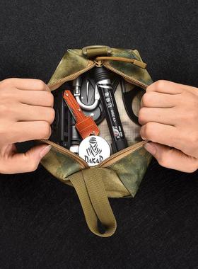 户外旅行健身收纳包杂物包一手抓包N4小号迷彩手拿包EDC零钱手包