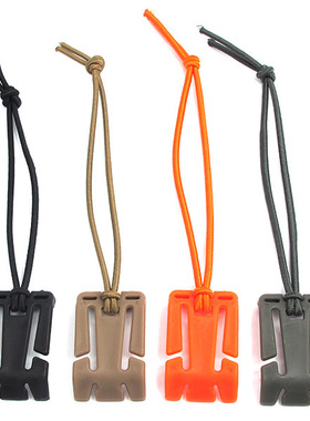 带弹力绳挂扣四方绑扣MOLLE系统织带整理固定扣卷线夹收纳织带夹