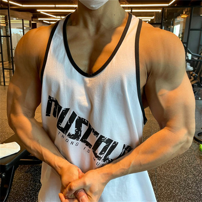 运动背心男跑步篮球服健身衣