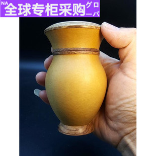 丰一阁精品天津素模镶嵌观音瓶摆件葫芦匏器斗茶罐茶 新品