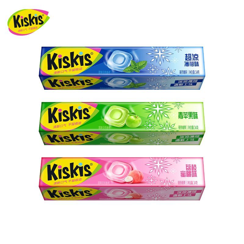酷滋薄荷硬糖清新口气清凉
