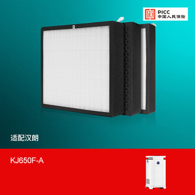 适配TIPON德国汉朗空气净化器滤网净霸KJ650F-A滤芯