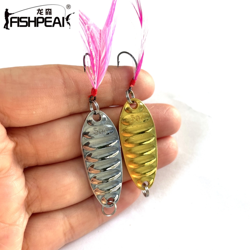 龙森平振亮片马口单钩