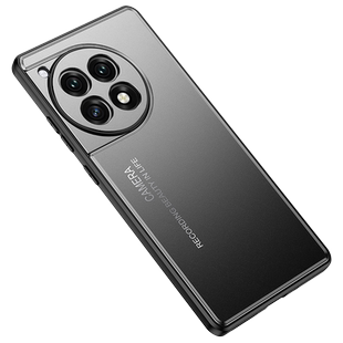 一加ACE3手机壳金属壳一加ACE2保护套外壳1+ACE2Pro磨砂壳ACE3Pro男款高端铝合金背板后壳PJE110防摔软硅胶套