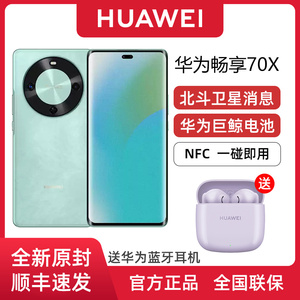 【全新原封】Huawei/华为畅享70X全网通NFC智能手机华为官方旗舰店官网正品曲面屏6100毫安大电池超级快充40W