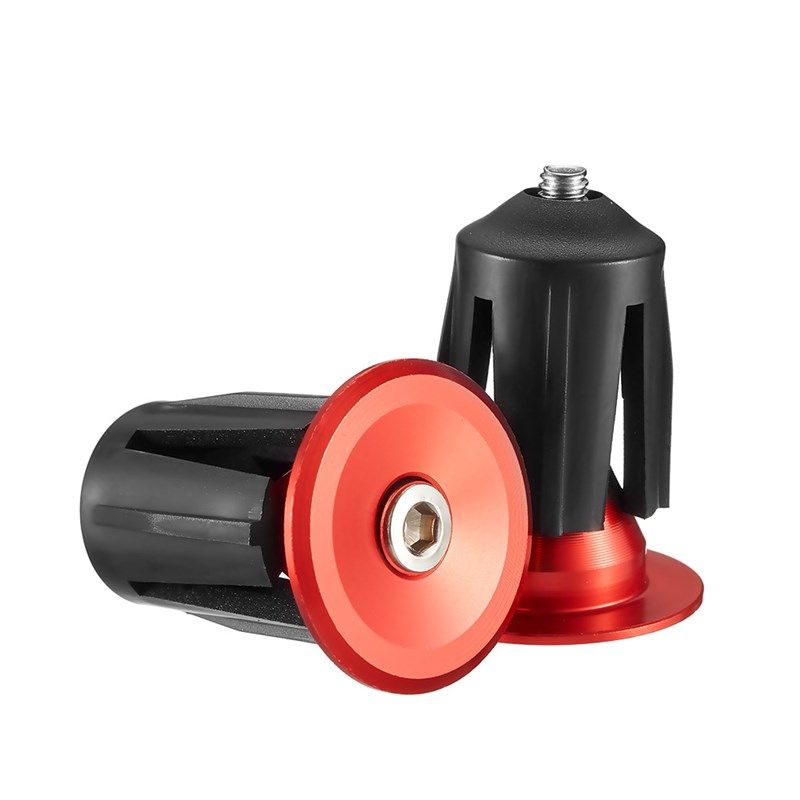 山地自行车彩色把套塞 铝v合金把套塞 阳极膨胀锁死把堵端盖