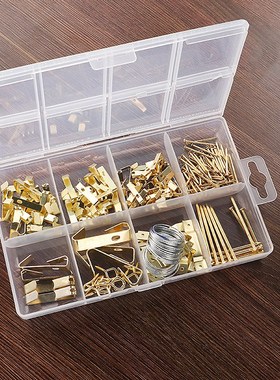 200pac画钩组套 CTURE HANGING KIT挂钩画框悬挂五金工具