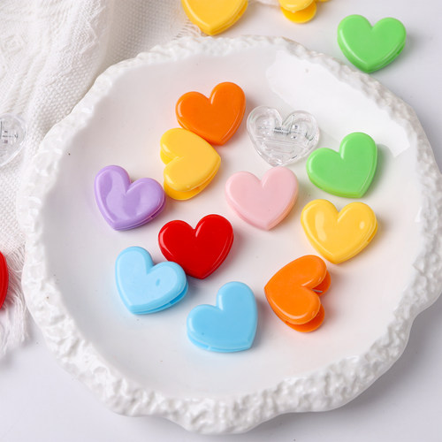 卓兰情人节马卡龙爱心夹子hello kitty可爱塑料夹花束包装卡片夹