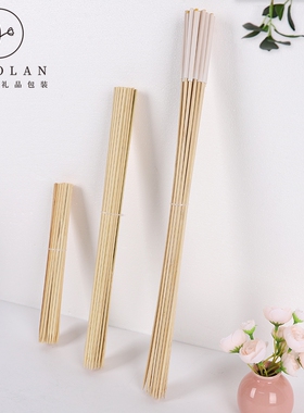 卓兰竹签花杆40cm花签花艺一次性diy手工性零食花束制作鲜花材料