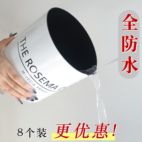 【防水】七夕新品套四抱抱桶鲜花插花diy圆桶无盖花艺包装礼盒