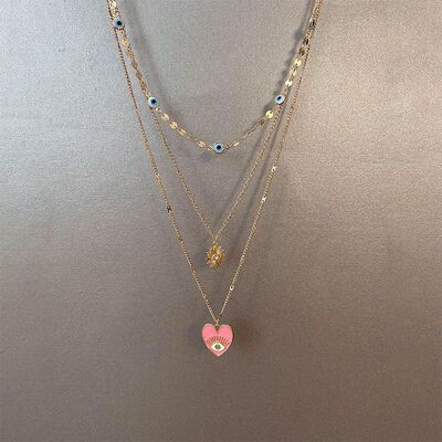 vintage古著 Devil's Eye 爱心恶魔之眼三条