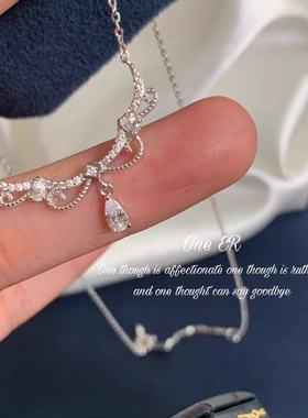 轻奢高级感小众气质百搭锁骨