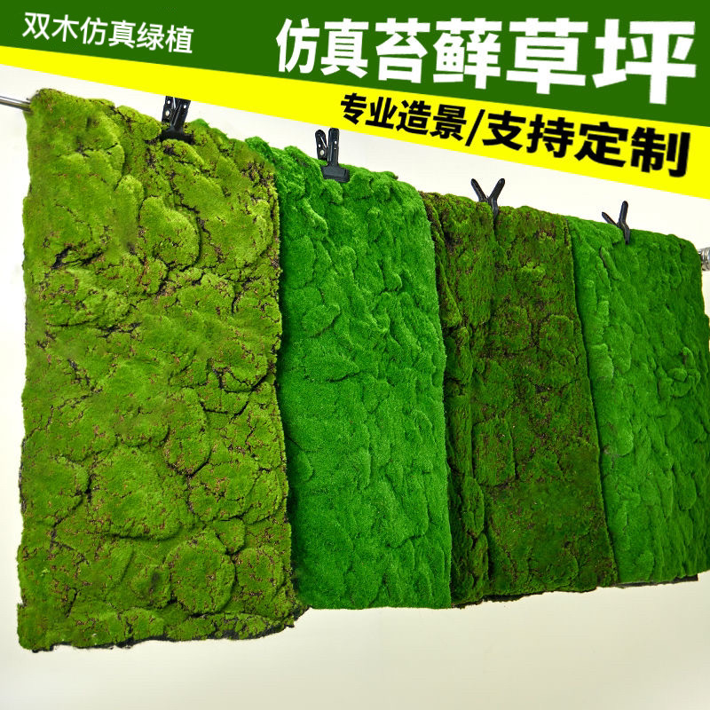 仿真苔藓草坪仿生人造景观盆景造景装饰布置草皮青苔植物盆栽铺面