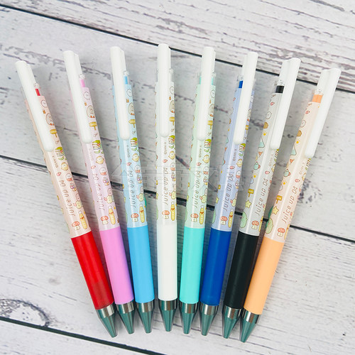 日本SAN-X角落生物 限定juice up百乐pilot 黑色 彩色中性笔