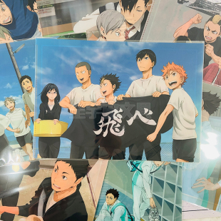 日常系列 日本Ensky排球少年各大高校放课后 A4文件夹 50%off