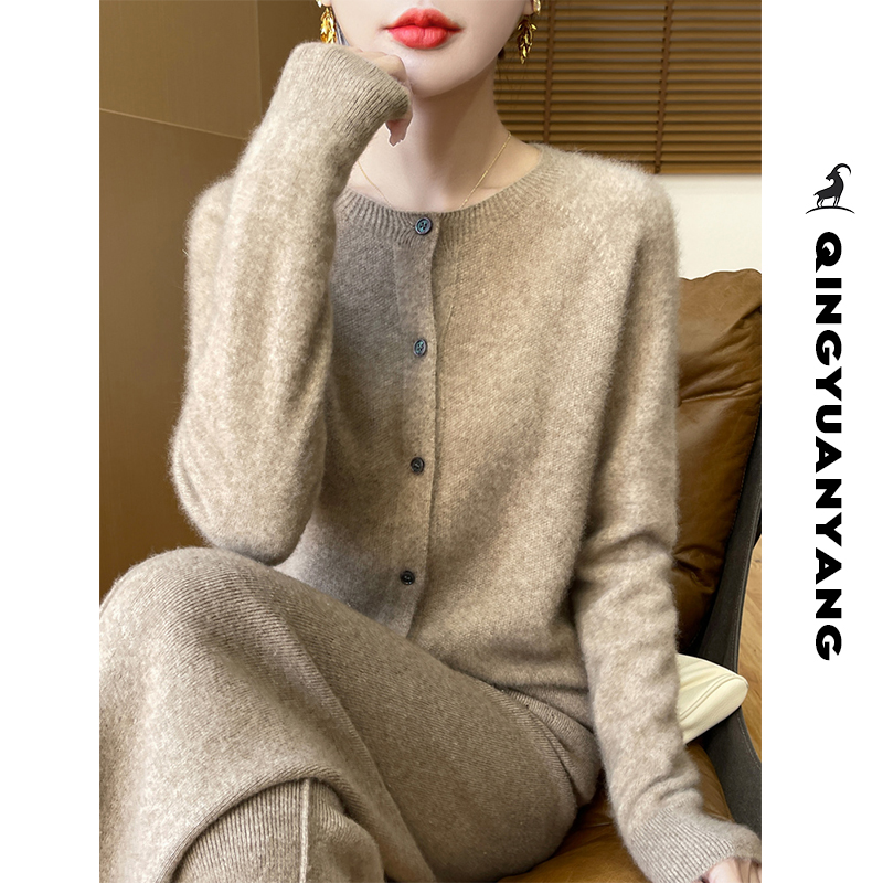 美翻了~100%纯羊毛开衫