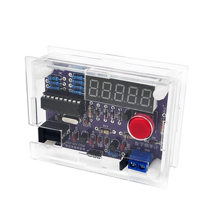 高精度数字频率计晶振测量电路1Hz-50MHz设计DIY电子制作焊接套件