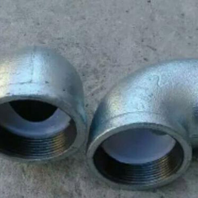 厂家直销 衬塑45°直弯弯头 卡箍连接沟槽式管件现货销售衬塑管件