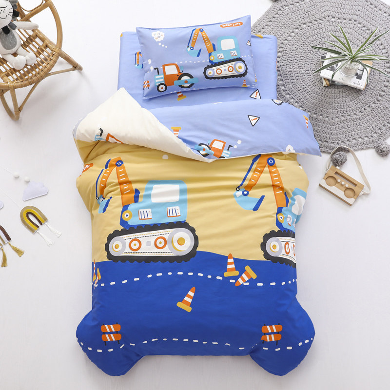 幼儿园被子三件套纯棉婴儿童被褥宝宝被套入园午睡专用六件套床品