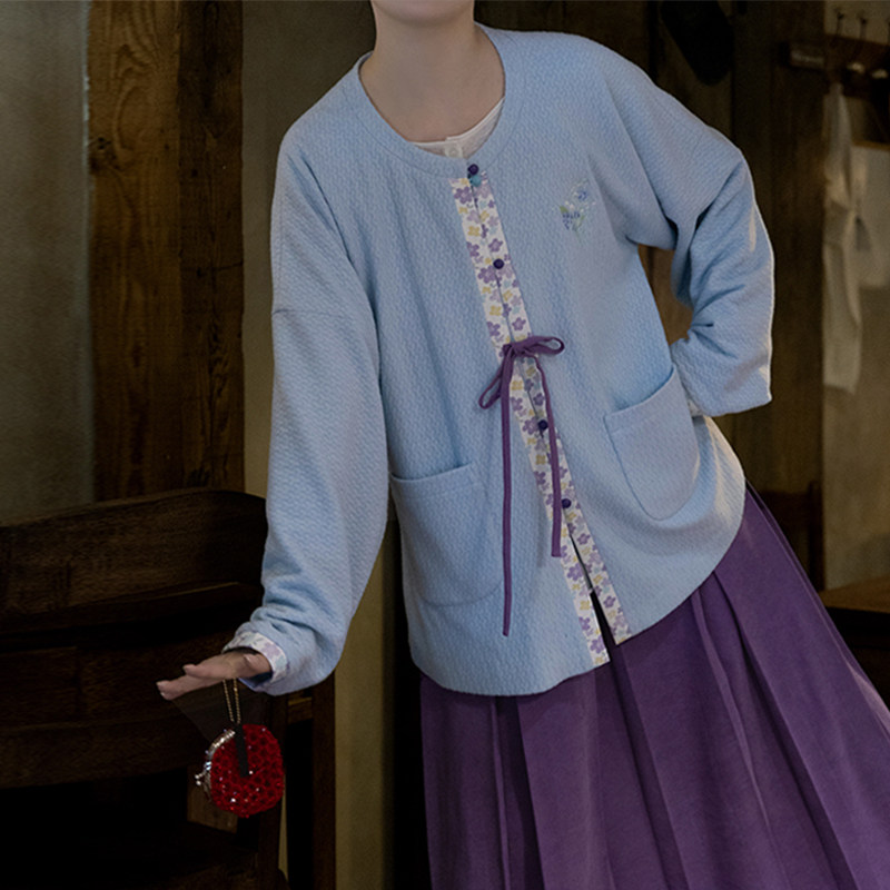 裳宫语【楹楹】明制汉服汉元素圆领衫改良半裙*售完不补,女装/女士精品,汉服套装,淘宝优惠券,粉丝福利购,淘宝优惠卷