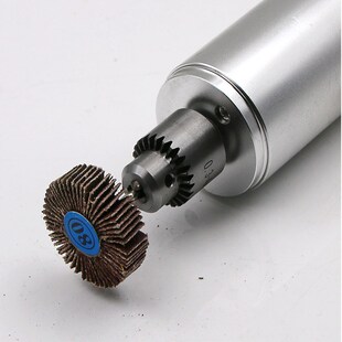 百叶轮磨头 砂布砂皮磨头带柄叶轮 H 金属木工打磨抛光T型磨头