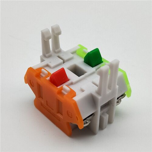 按钮开关(Y090)LAY37 10G一常开 01一常闭 触点底座