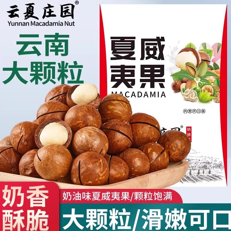 云夏庄园云南新鲜夏威夷果特大果