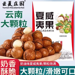 云夏庄园 云南新鲜夏威夷果 特大果零食休闲 云南特产营养坚果