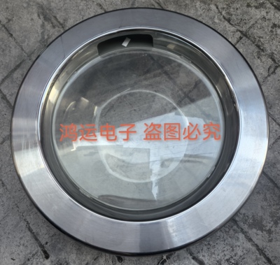 适用三星滚筒洗衣机WD806U2GAGD/WF1802XEU玻璃观察门门框一套