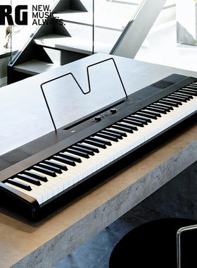 KORG Liano电钢琴88键轻便型便携式半配重数码钢琴支持电池供电