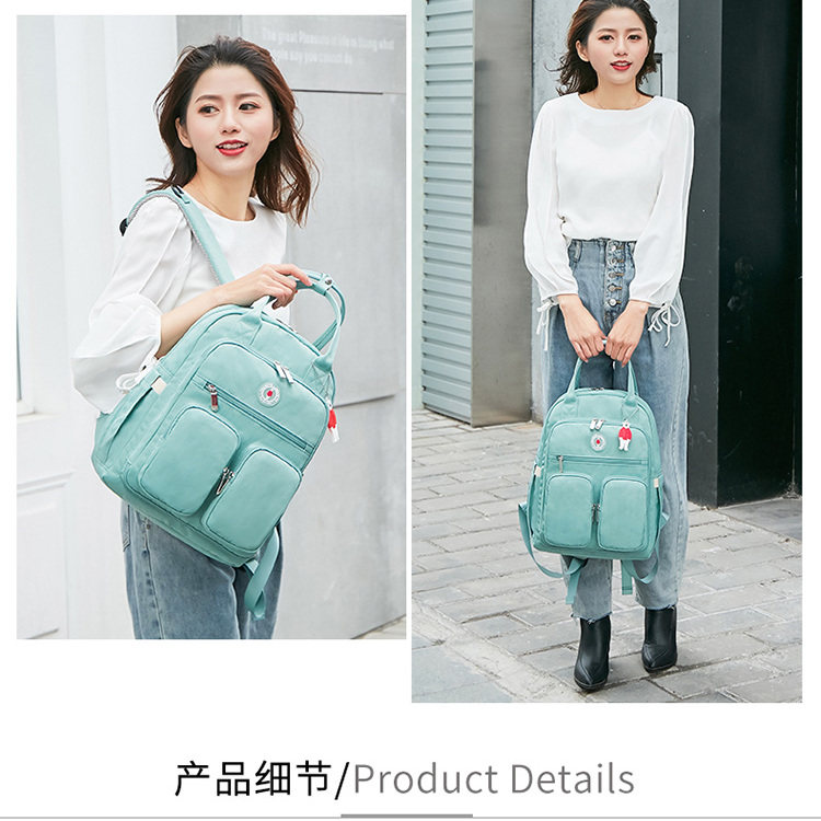 多功能妈咪包女大容量手提双肩包外出轻便多口袋母婴包