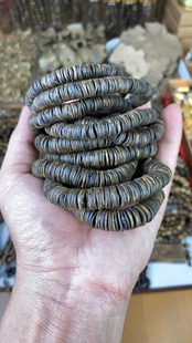 奇楠沉香沉水片珠08单圈
