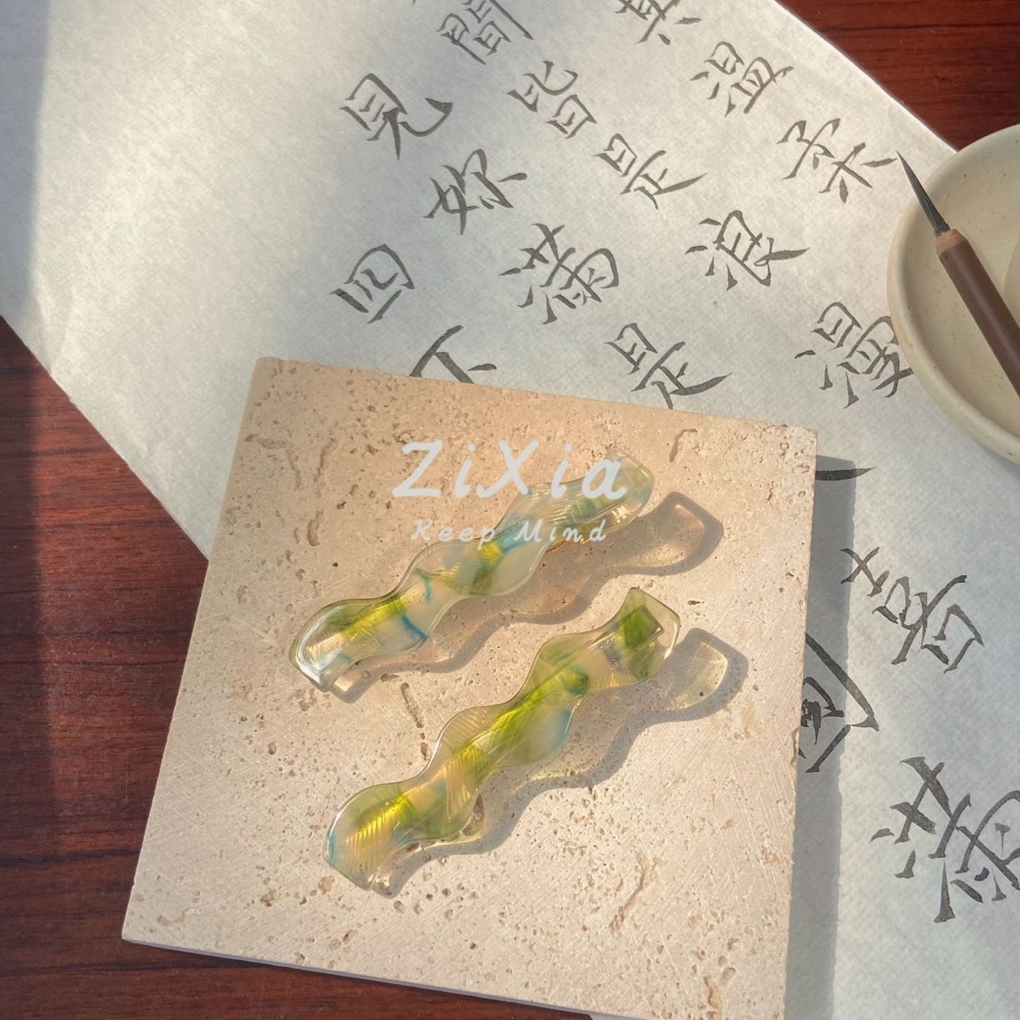 日系田园风波浪一字夹甜美侧边夹醋酸对夹发卡减龄碎发刘海夹,饰品/流行首饰/时尚饰品新,民族风发饰,淘宝优惠券,粉丝福利购,淘宝优惠卷