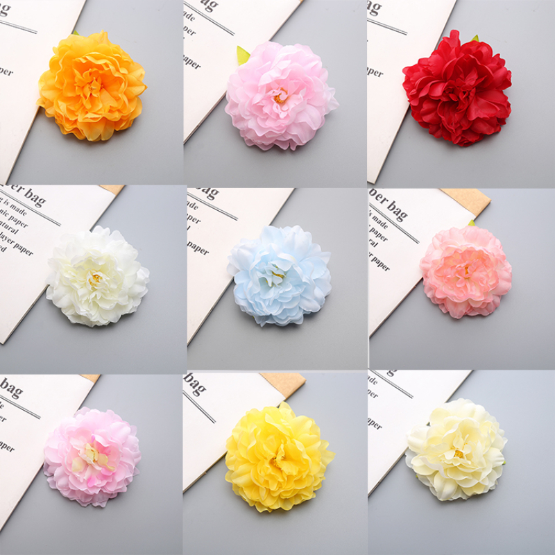 仿真大牡丹花头插花婚庆路引家居花瓶芍药假花汉服花灯