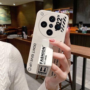 潮牌男女款 适用于OPPOFindX9Pro手机壳X8S 7Ultra防摔x6Pro磁吸支架FindX5折叠腕带可横竖屏k13TurboPro个性