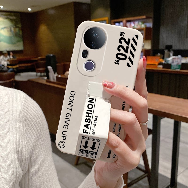 适用于VIVOS50Promini手机壳S30Promini防摔S20新款S19/18磁吸支架VIVOS16/15/12折叠腕带个性男女创意潮牌款