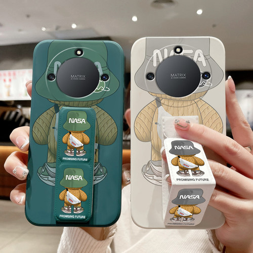 适用于荣耀X70i手机壳折叠带支架