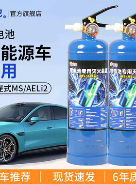 电车锂电池专用灭火装置MS/AELi2新能源/仓储家用新能源车载水基