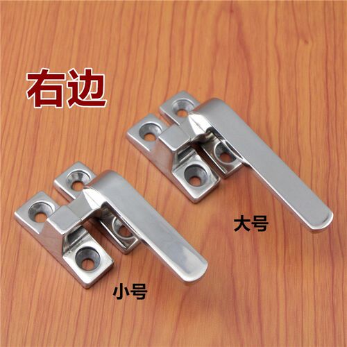 不锈钢压紧把手锁FHS31/FHS41-L80/L100旋转扣LCR/LCL-80/100拉手