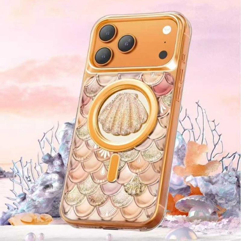 【手感升级】KeepHone适用苹果17promax手机壳新款磁吸iPhone17pro手机壳美人鱼17Magsafe高级感防摔女款软壳