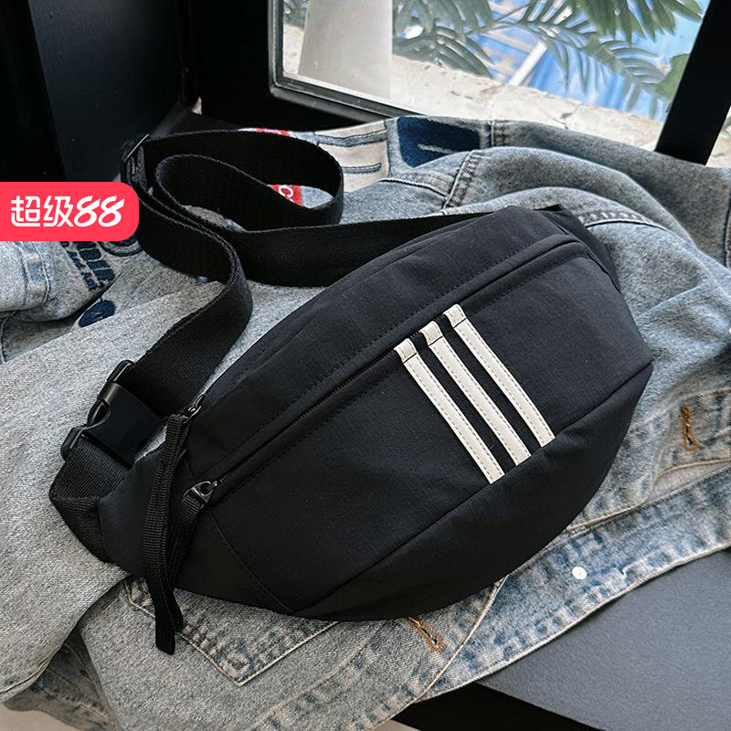 日系ins潮牌复古休闲男女胸包运动骑行斜挎包女士包包单肩包腰包,箱包皮具/热销女包/男包,胸包,淘宝优惠券,粉丝福利购,淘宝优惠卷