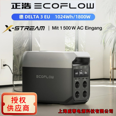ECOFLOW正浩德DELTA 3 EU 220V欧规 正浩电源德3 正浩DELTA