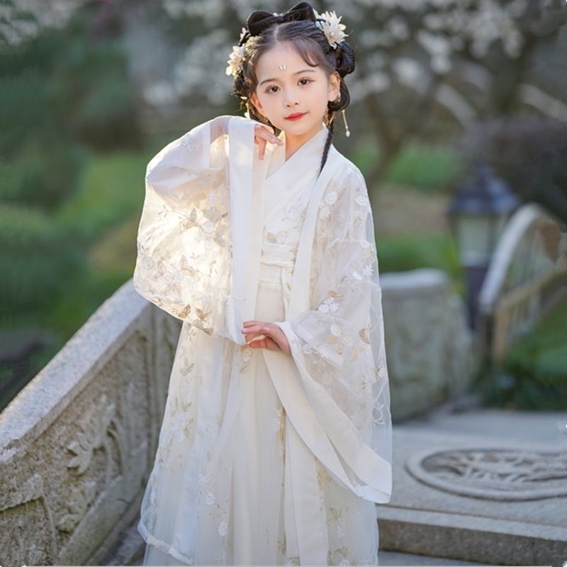 汉服女童超仙2025新款儿