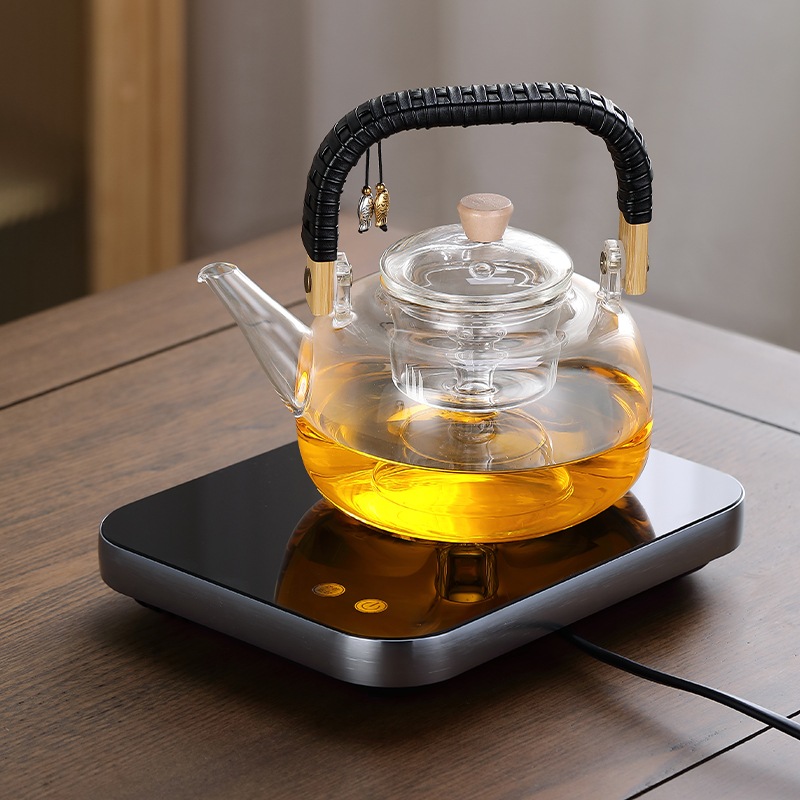 超薄静音电陶炉煮茶器玻璃煮茶壶